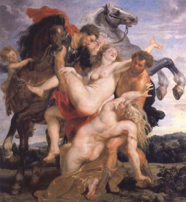 Peter Paul Rubens The Rape of the Daughters of Leucippus China oil painting art